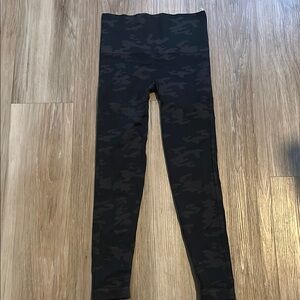 SPANX Black Leggings High Waist Full Length